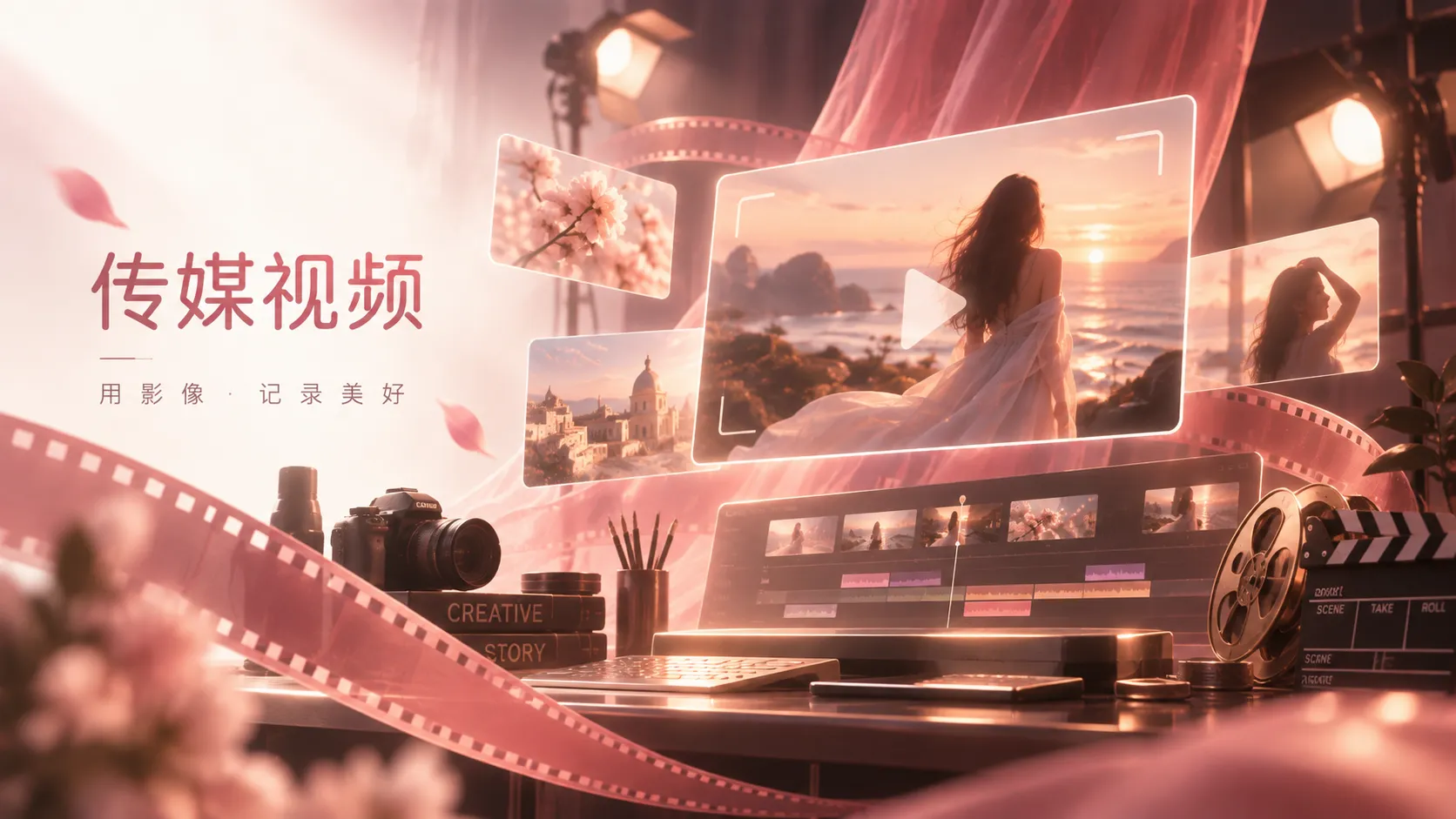 摄影创作过程主题封面